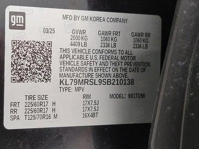 2025 Chevrolet Trailblazer LT