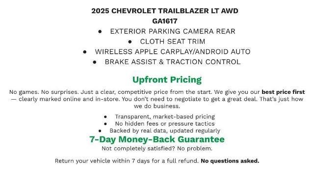 2025 Chevrolet Trailblazer LT