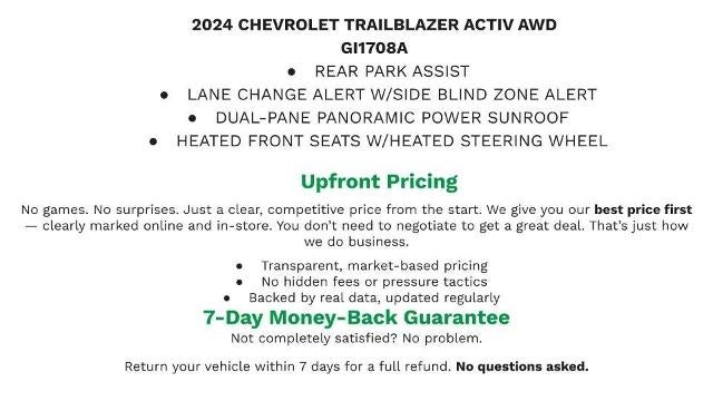 2024 Chevrolet Trailblazer ACTIV