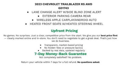 2023 Chevrolet Trailblazer RS
